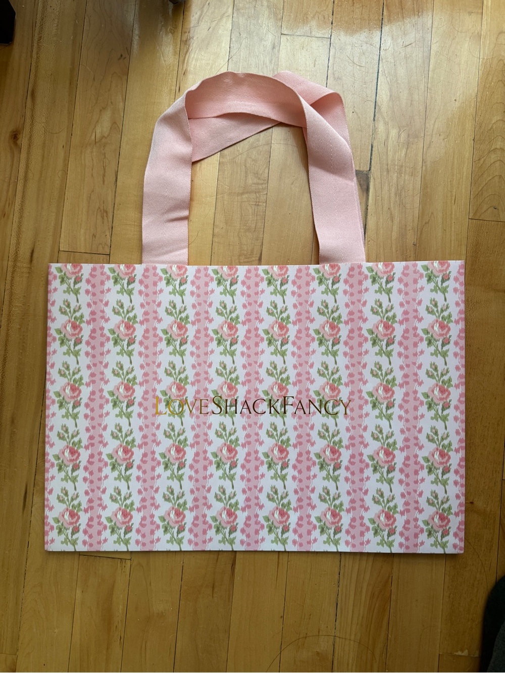 LoveShackFancy Shopping Bag in Blooming Heirloom